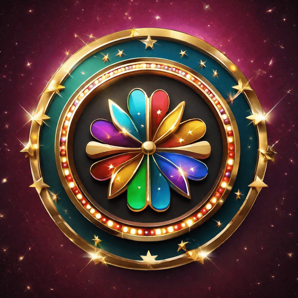 Logo coloré du Lucky8Casino avec étoiles